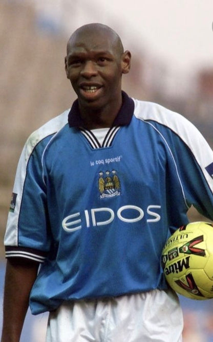 Manchester City FC 1999/2000 Home Retro Jersey.