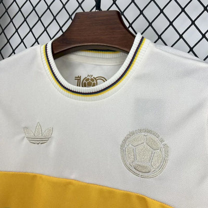 Colombia 🇨🇴 Retro Kids Kit Set Home Jersey, Shorts & Socks. - World Cup Retro Soccer Shop
