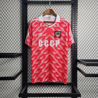 Soviet Union CCCP Euro 1988 Home Jersey. - World Cup Retro Soccer Shop
