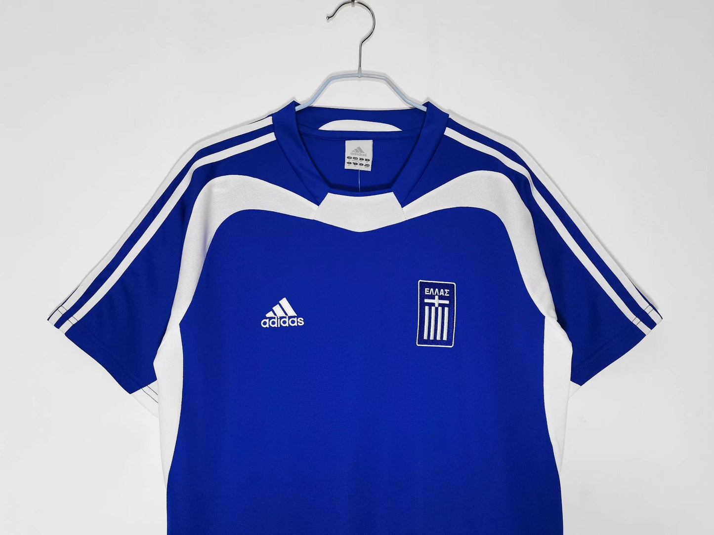 Greece 🇬🇷 Euro 2004 “Champions” Home Jersey. - World Cup Retro Soccer Shop