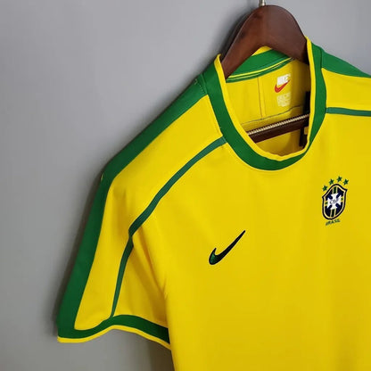 Brazil 🇧🇷 1998 World Cup Home Jersey. - World Cup Retro Soccer Shop