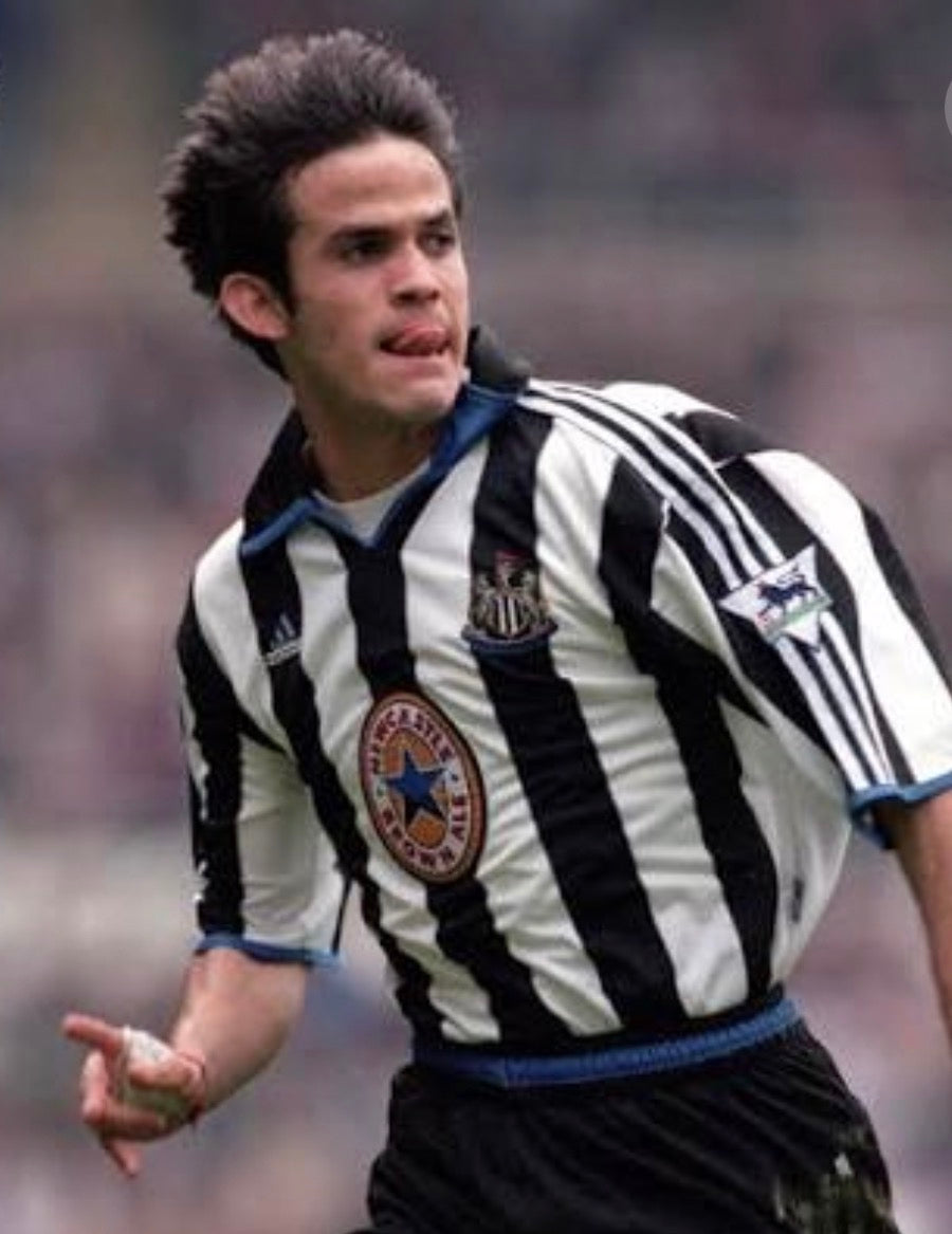Newcastle United FC 1999/2000 Retro Home Jersey.