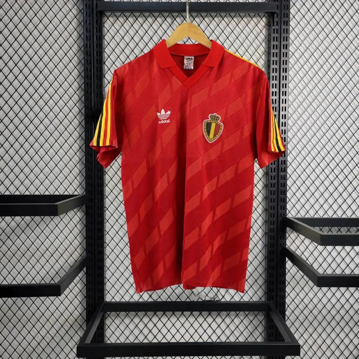 Belgium 🇧🇪 1986 World Cup Home Jersey. - World Cup Retro Soccer Shop