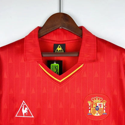 Spain 🇪🇸 Euro 1988 Home Jersey. - World Cup Retro Soccer Shop