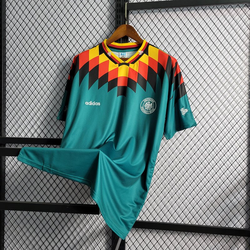 Germany 🇩🇪 1994 World Cup Away Jersey. - World Cup Retro Soccer Shop