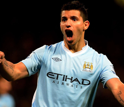 Manchester City FC 2011/12 Home Retro Jersey.
