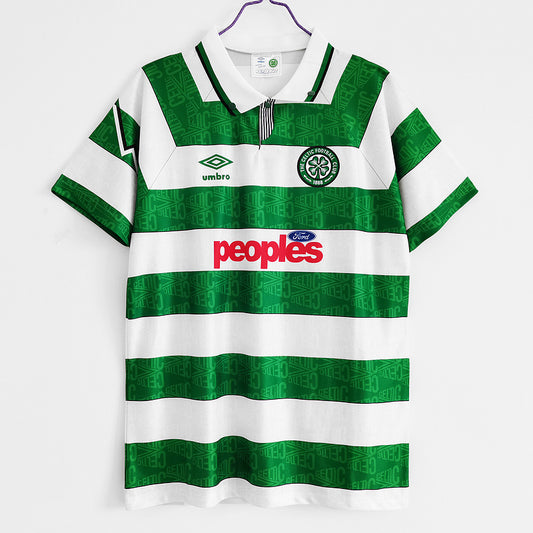 Celtic FC 91/92 Home Retro Kit.
