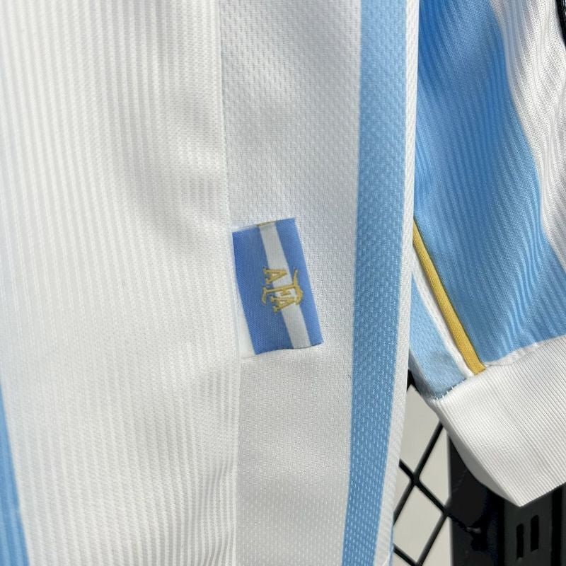 Argentina 🇦🇷 1998 World Cup Long Sleeve Home Jersey. - World Cup Retro Soccer Shop