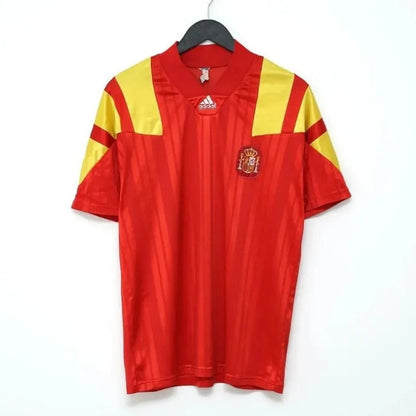 Spain 🇪🇸 Euro 1992 Home Jersey. - World Cup Retro Soccer Shop