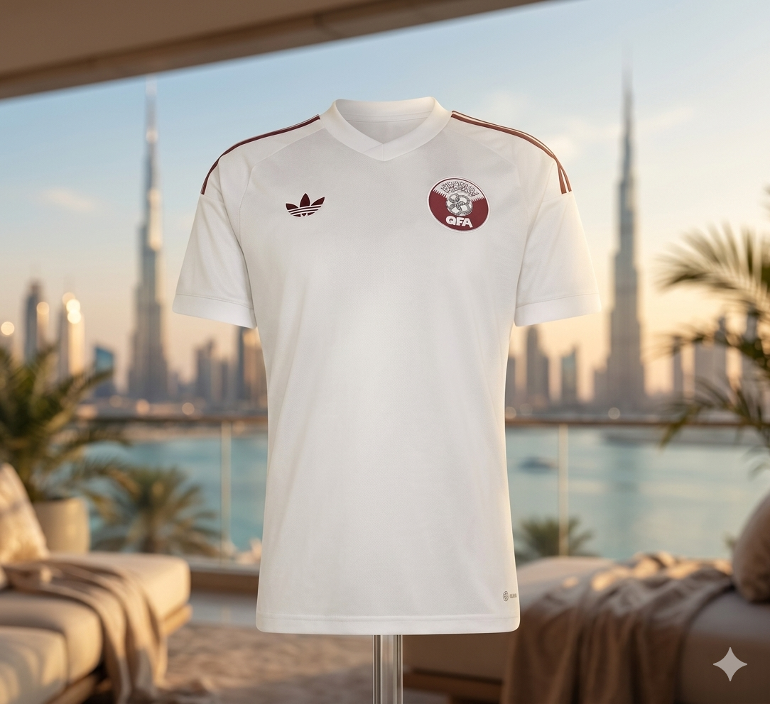 Qatar 🇶🇦 2026 World Cup Away Jersey.