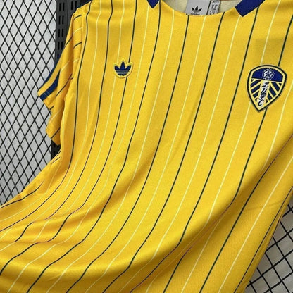 Leeds United 25/26 Adidas Icons Collection Retro Kit. - World Cup Retro Soccer Shop