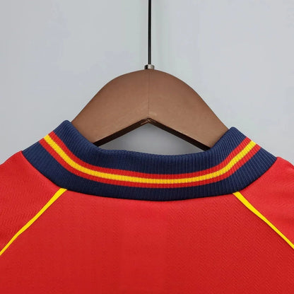 Spain 🇪🇸 1998 World Cup Home Jersey. - World Cup Retro Soccer Shop