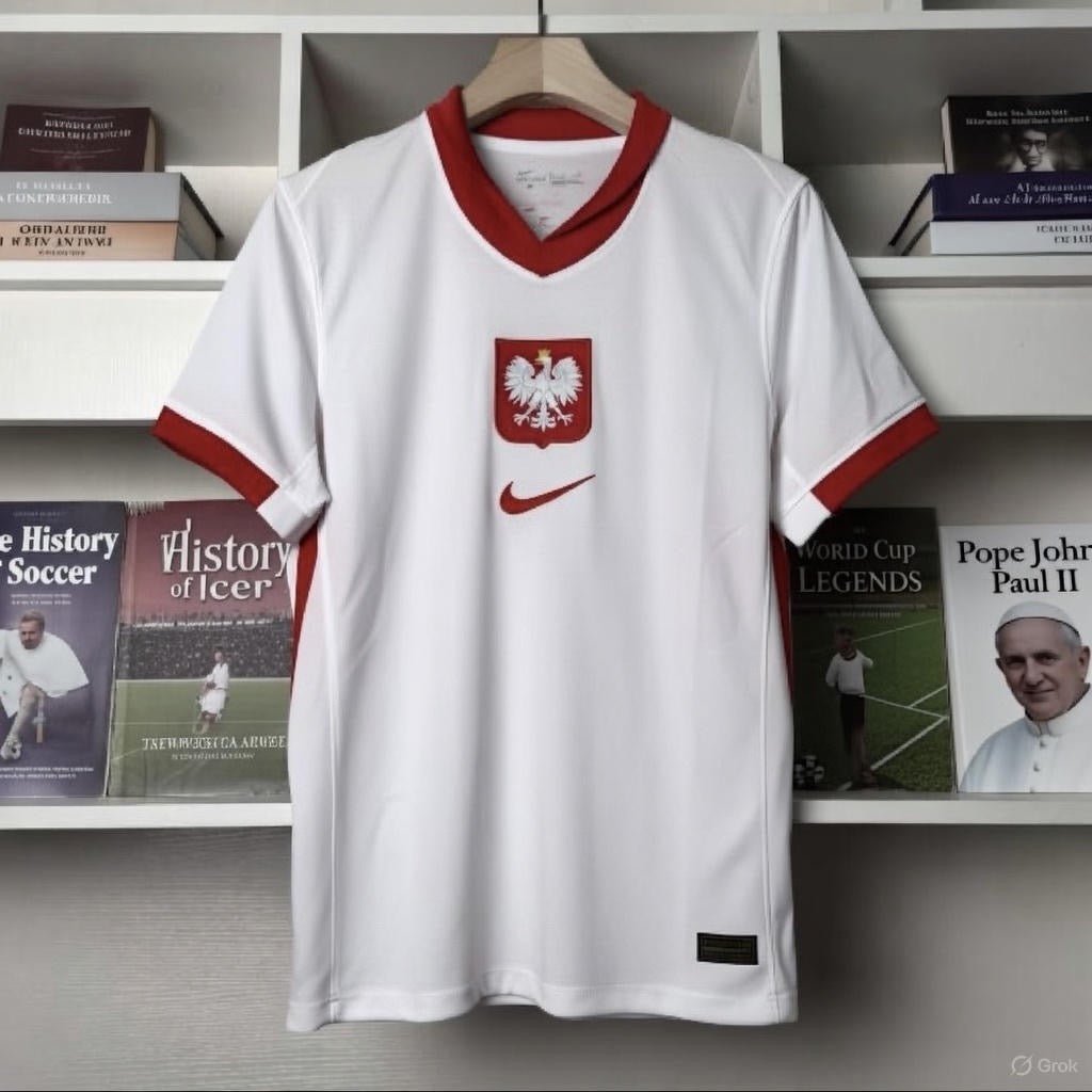 Poland 🇵🇱 2024/25 Home Jersey. - World Cup Retro Soccer Shop