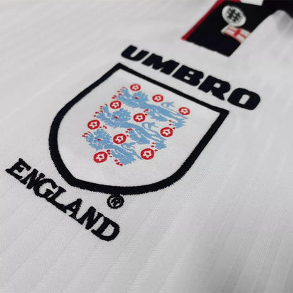 England 🏴󠁧󠁢󠁥󠁮󠁧󠁿 1998 World Cup Kids Kit Set Home Jersey, Shorts & Socks. - World Cup Retro Soccer Shop