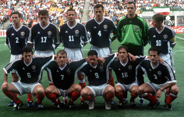 Yugoslavia FR 🇷🇸 1998 World Cup Home Jersey.