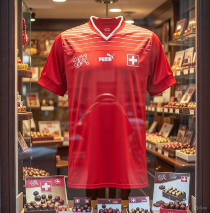 Switzerland 🇨🇭 2022 World Cup Home Jersey. - World Cup Retro Soccer Shop