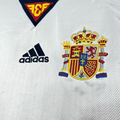 Spain 🇪🇸 1998 World Cup Away Jersey. - World Cup Retro Soccer Shop