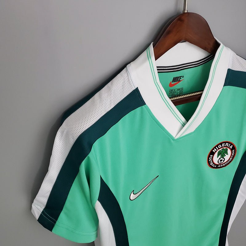 Nigeria 🇳🇬 1998 World Cup Home Jersey. - World Cup Retro Soccer Shop