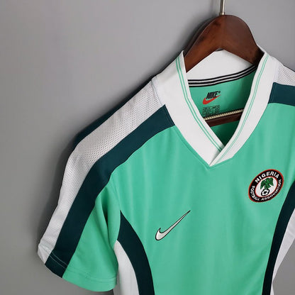 Nigeria 🇳🇬 1998 World Cup Home Jersey. - World Cup Retro Soccer Shop