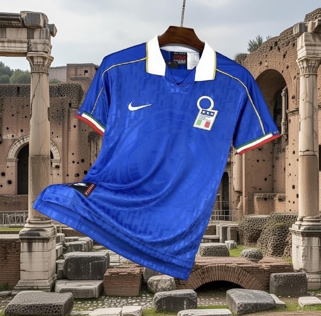 Italy 🇮🇹 1995 Home Jersey. - World Cup Retro Soccer Shop