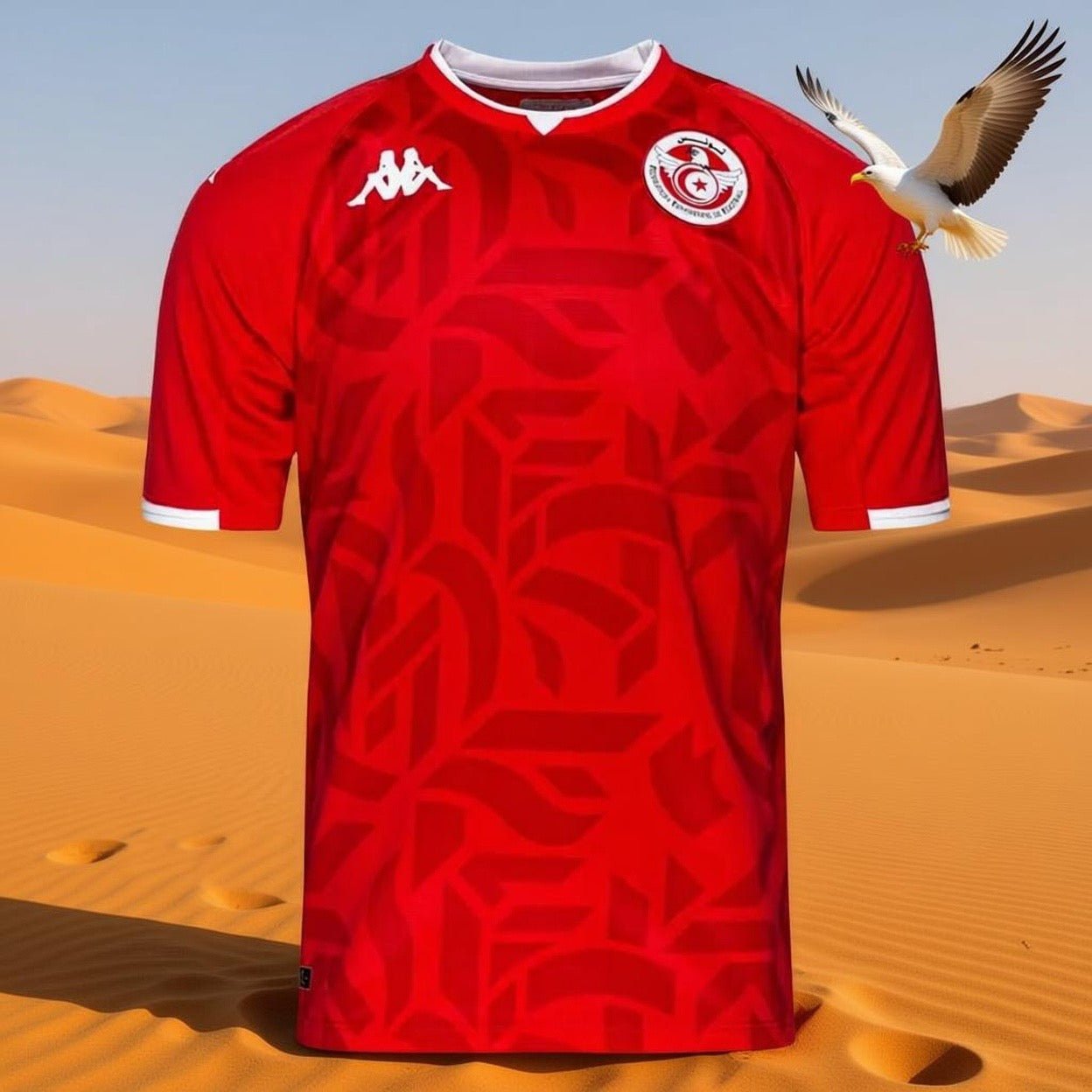 Tunisia 🇹🇳 2022 World Cup Home Jersey. - World Cup Retro Soccer Shop
