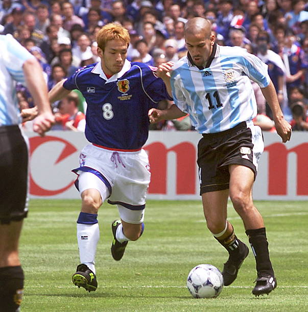 Argentina 🇦🇷 1998 World Cup Long Sleeve Home Jersey.