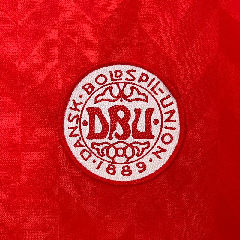Denmark 🇩🇰 Euro 1988 Home Jersey. - World Cup Retro Soccer Shop
