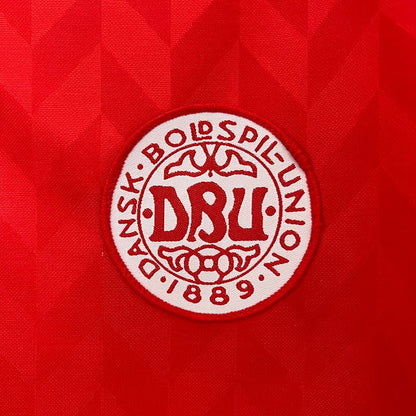 Denmark 🇩🇰 Euro 1988 Home Jersey. - World Cup Retro Soccer Shop