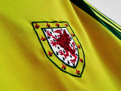 Wales 🏴󠁧󠁢󠁷󠁬󠁳󠁿 1982 Away Jersey. - World Cup Retro Soccer Shop