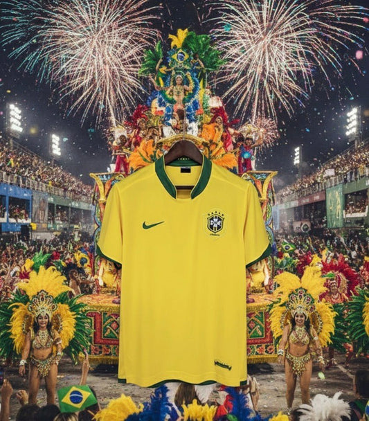 Brazil 🇧🇷 2006 World Cup Home Jersey. - World Cup Retro Soccer Shop