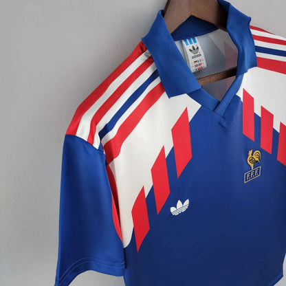 France 🇫🇷 1990 Home Jersey. - World Cup Retro Soccer Shop