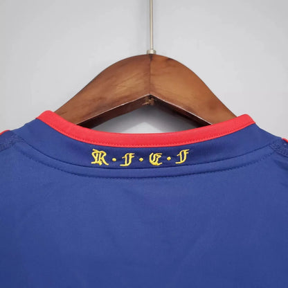 Spain 🇪🇸 2010 World Cup Final “Champions” Away Jersey. - World Cup Retro Soccer Shop