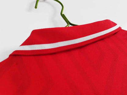 Wales 🏴󠁧󠁢󠁷󠁬󠁳󠁿 1993/94 Home Jersey. - World Cup Retro Soccer Shop