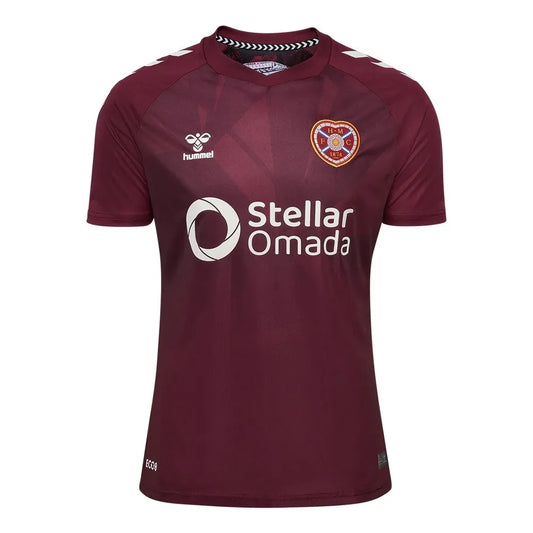 Hearts of Midlothian FC 25/26 Home Kit.
