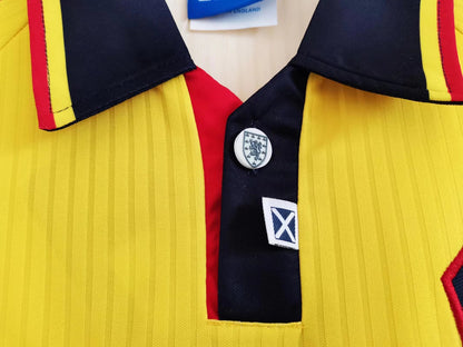 Scotland 🏴󠁧󠁢󠁳󠁣󠁴󠁿 1996/98 Away Jersey. - World Cup Retro Soccer Shop