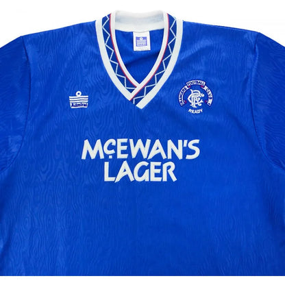 Glasgow Rangers 1990/92 Home Retro Kit.
