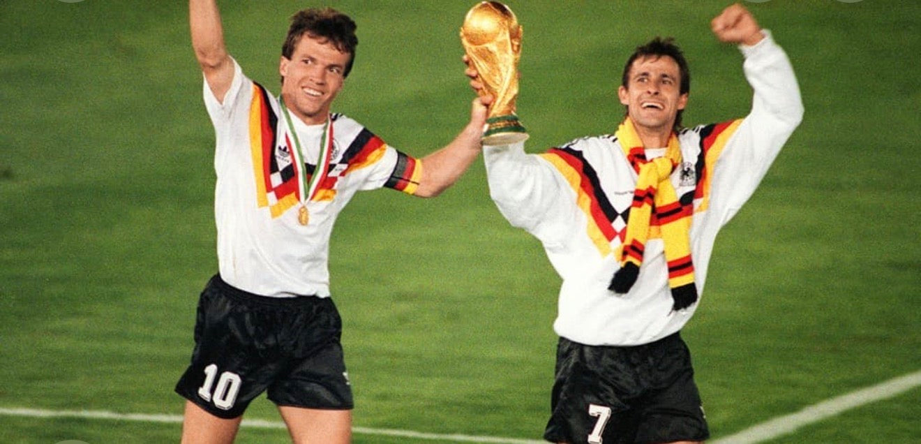 Germany (West) 🇩🇪 1990 World Champions Home Jersey.