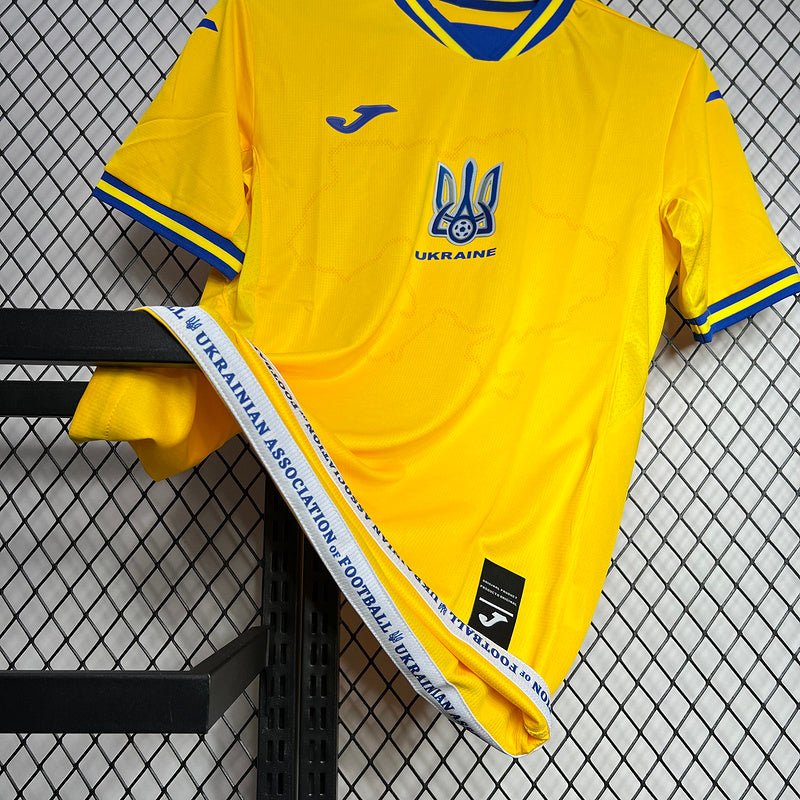 Ukraine 🇺🇦 2024/25 Home Jersey. - World Cup Retro Soccer Shop