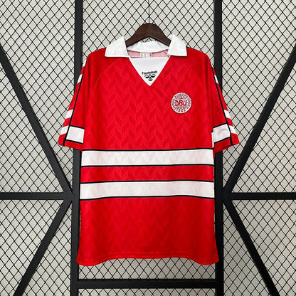 Denmark 🇩🇰 Euro 1988 Home Jersey. - World Cup Retro Soccer Shop