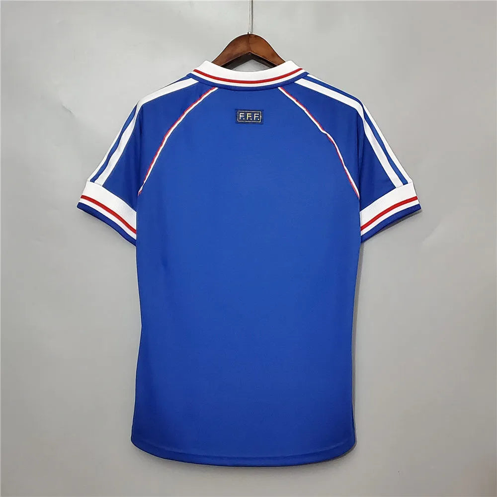 France 🇫🇷 1998 World Cup Champions Home Jersey.