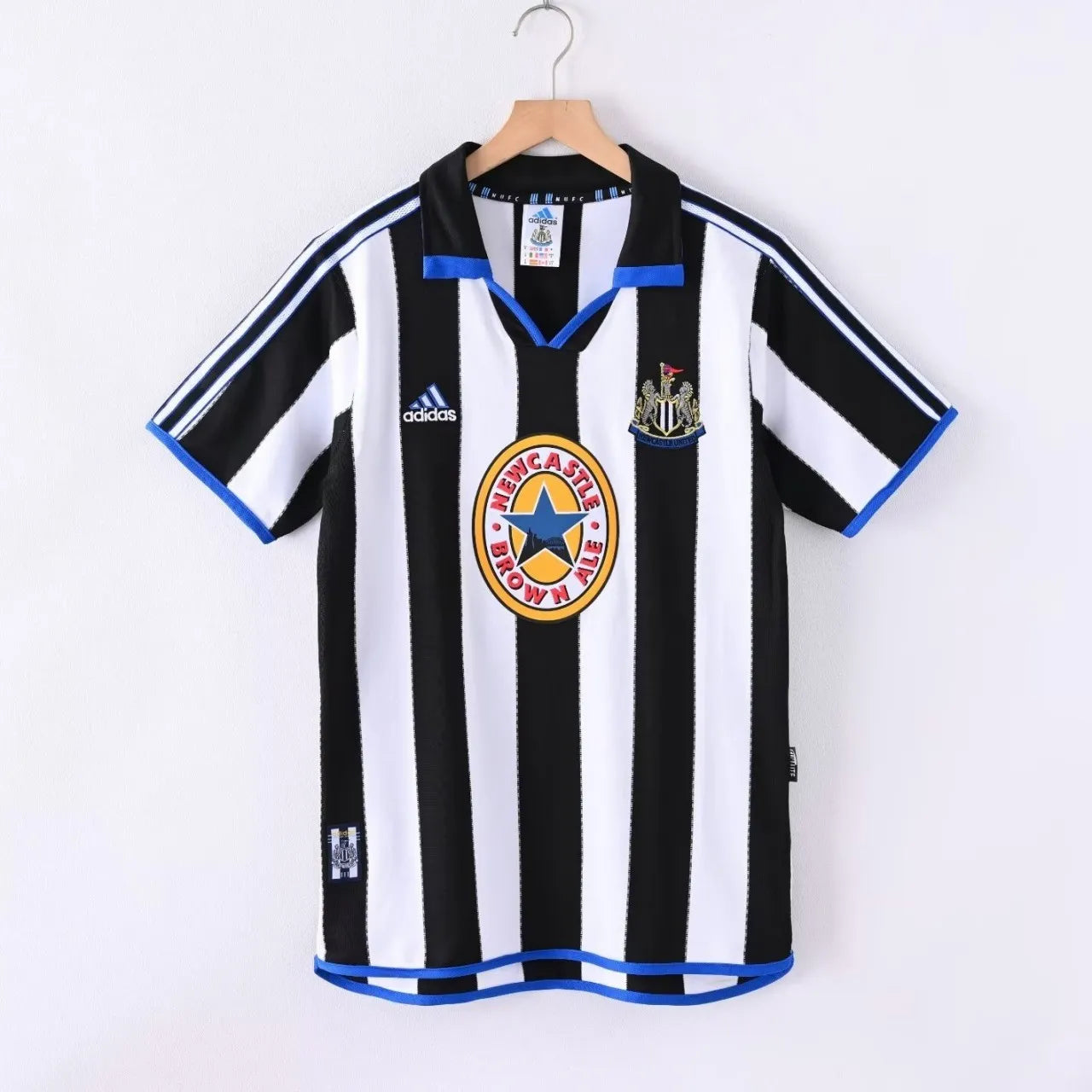 Newcastle United FC 1999/2000 Retro Home Jersey.