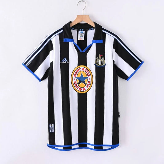 Newcastle United FC 1999/2000 Retro Home Jersey.