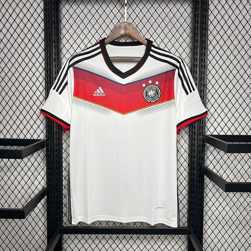 Germany 🇩🇪 2014 World Cup “Champions” Home Jersey. - World Cup Retro Soccer Shop