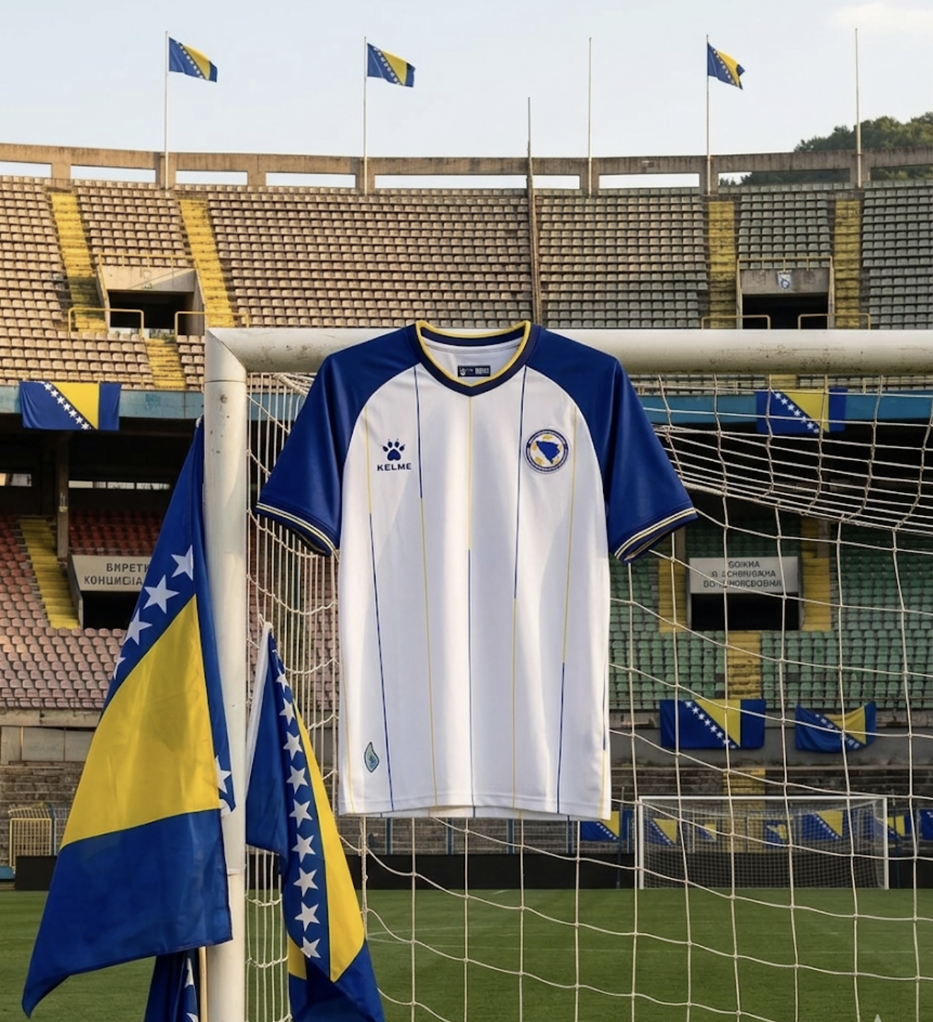 Bosnia & Herzegovina 🇧🇦 2026 World Cup Away Jersey.