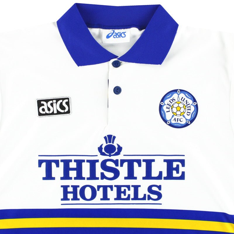 Leeds United 1993/94 Home Retro Kit. - World Cup Retro Soccer Shop