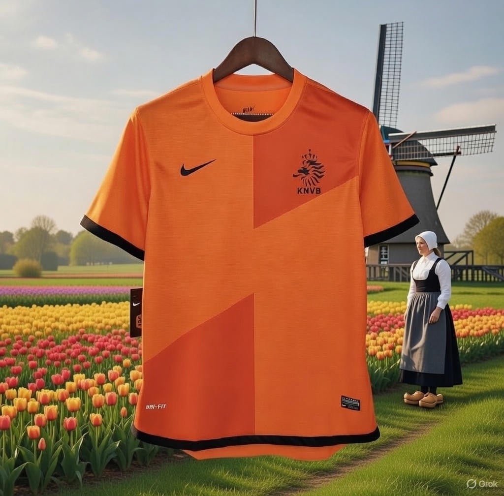 Netherlands 🇳🇱 Euro 2012 Home Jersey. - World Cup Retro Soccer Shop