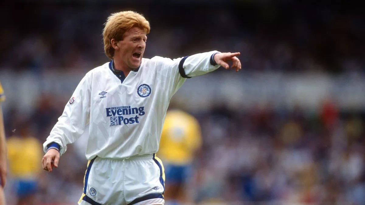 Leeds United 1991/92 “Last English 1st Division Champions” Home Retro Kit. - World Cup Retro Soccer Shop