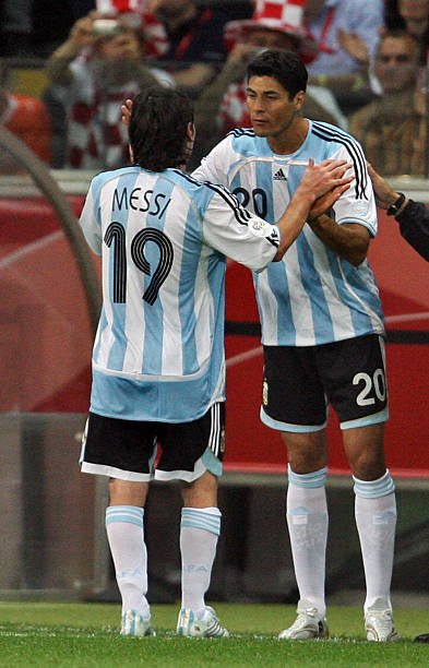 Argentina 🇦🇷 2006 World Cup Long Sleeve Home Jersey. - World Cup Retro Soccer Shop