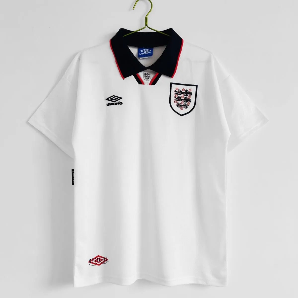 England 🏴󠁧󠁢󠁥󠁮󠁧󠁿 1994 Home Jersey. - World Cup Retro Soccer Shop
