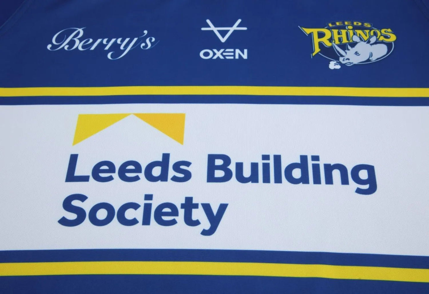 Super League Rugby Leeds Rhinos 2023 Home Kit. - World Cup Retro Soccer Shop
